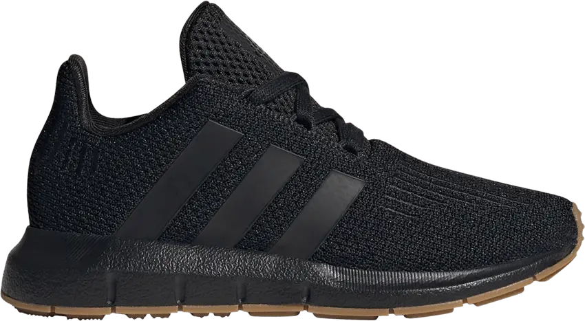  Adidas Swift Run 1.0 Little Kid &#039;Black Gum&#039;