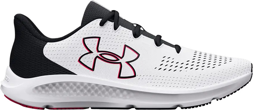  Under Armour Charged Pursuit 3 &#039;Big Logo - White Black&#039;