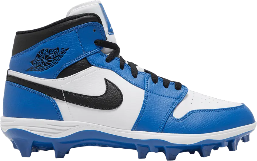  Jordan 1 Mid TD Cleat Game Royal