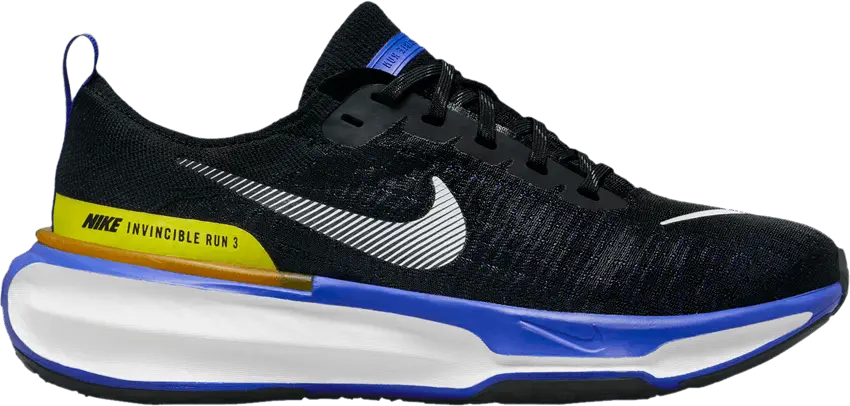  Nike ZoomX Invincible Run Flyknit 3 &#039;Black Racer Blue&#039;