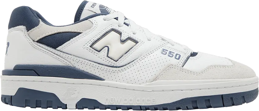  New Balance 550 White Dusty Blue