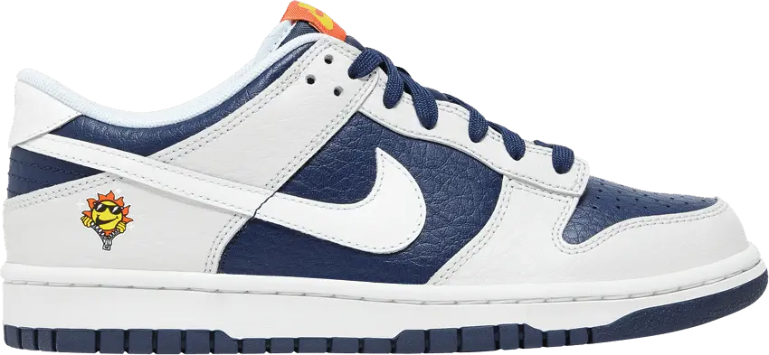  Nike Dunk Low UV Reactive Photon Dust Midnight Navy (GS)