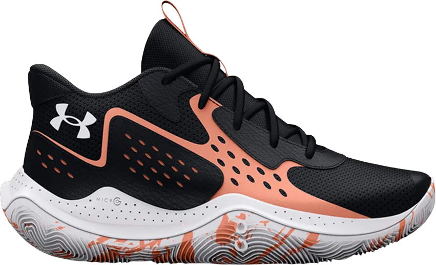  Under Armour Jet &#039;23 GS &#039;Black Bubble Peach&#039;