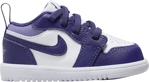  Jordan 1 Low Alt White Sky J Purple (TD)