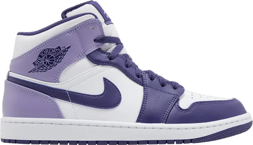  Jordan 1 Mid Blueberry