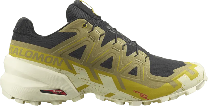  Salomon Speedcross 6 &#039;Black Transparent Yellow&#039;