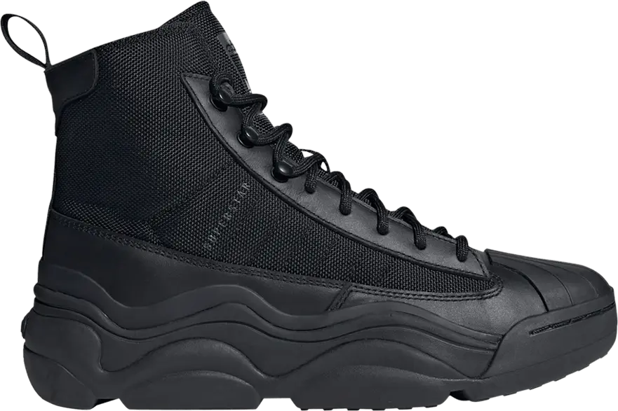  Adidas Wmns Superstar Millencon Boot &#039;Black Grey&#039;