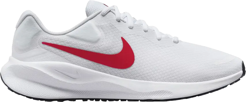  Nike Revolution 7 &#039;White University Red&#039;