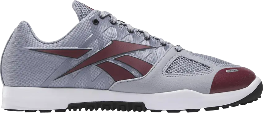  Reebok Nano 2.0 &#039;Cold Grey Classic Maroon&#039;