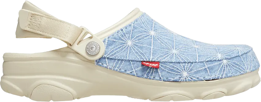  Crocs Classic All-Terrain Clog Levi&#039;s Sashiko Light Wash