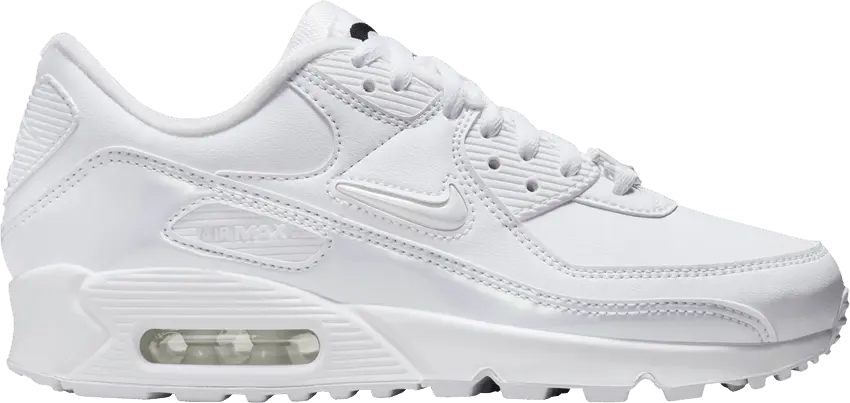  Nike Wmns Air Max 90 SE &#039;Just Do It - White Iridescent&#039;