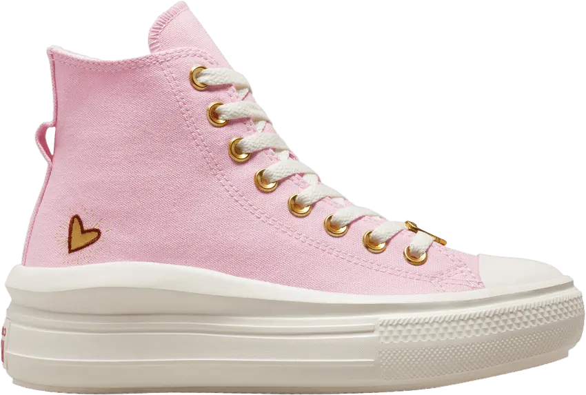  Converse Chuck Taylor All Star Move Platform Hi Valentine&#039;s Day (2023) (Women&#039;s)