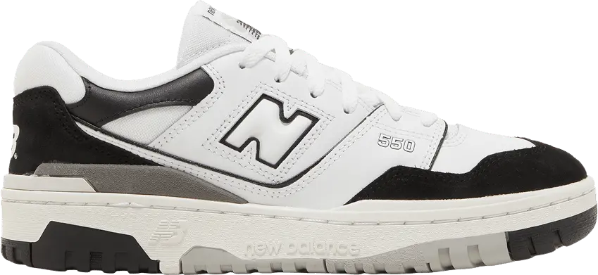  New Balance 550 White Black Rain Cloud (GS)