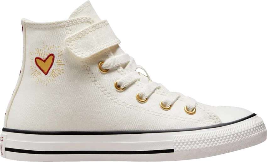  Converse Chuck Taylor All Star Easy-On High PS &#039;Valentine&#039;s Day 2023 - Vintage White&#039;