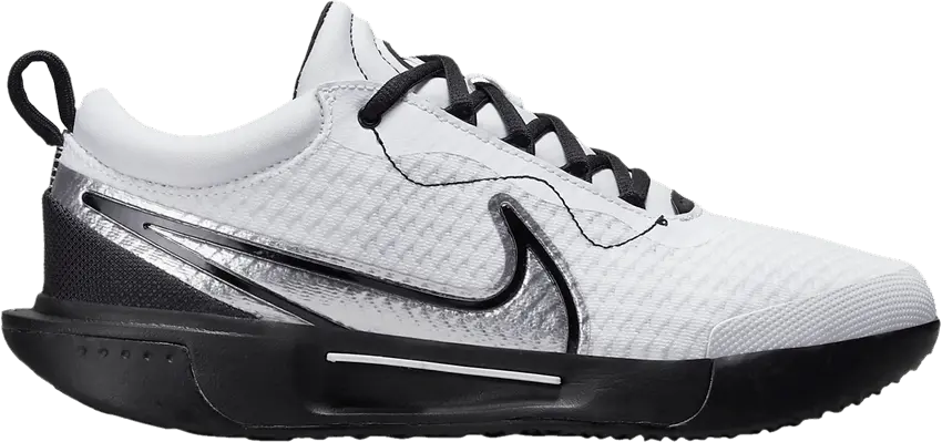  Wmns NikeCourt Zoom Pro HC &#039;White Black&#039;