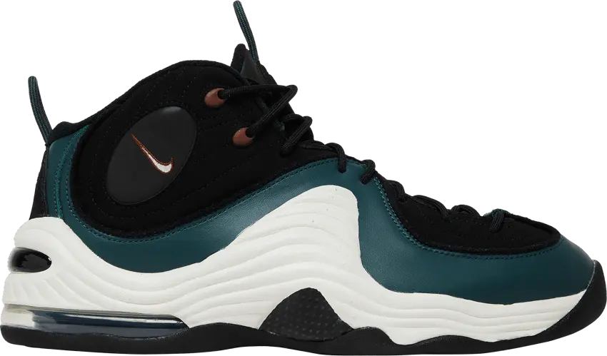  Nike Air Penny 2 Black Faded Spruce