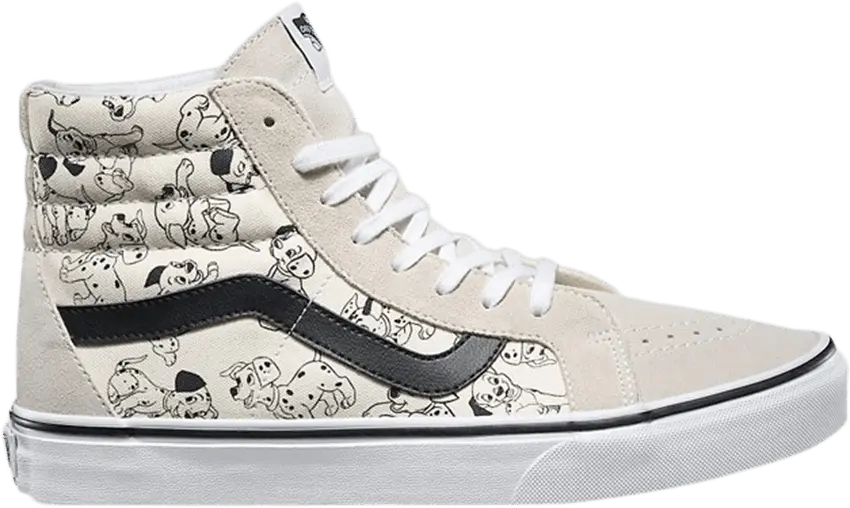  Vans Disney x Sk8-Hi Reissue &#039;101 Dalmatians&#039;