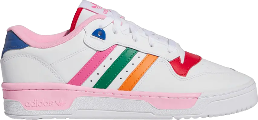  Adidas Wmns Rivalry Low &#039;White Multi-Color&#039;