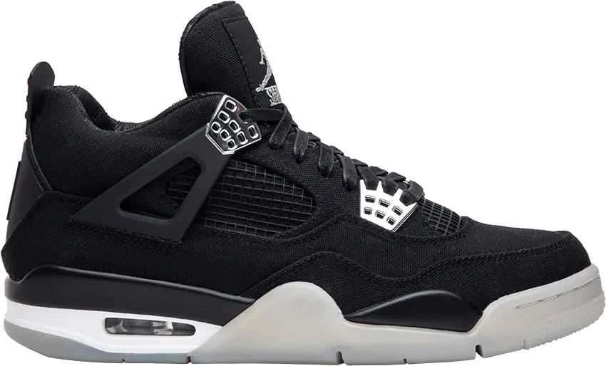  Eminem x Carhartt x Air Jordan 4 Retro &#039;Black Chrome&#039;