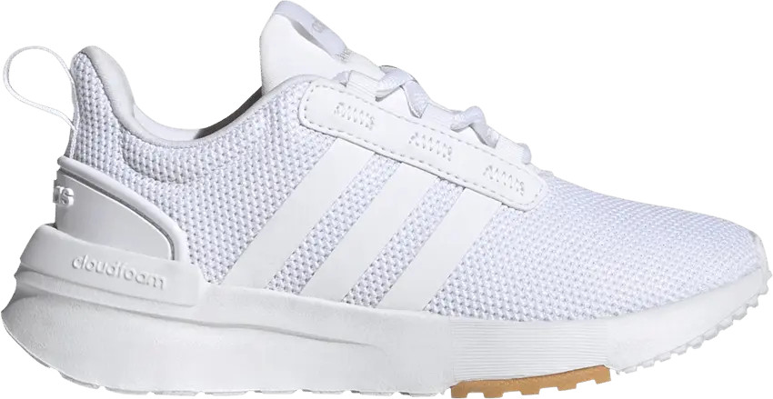  Adidas Racer TR21 Big Kid &#039;White Gum&#039;