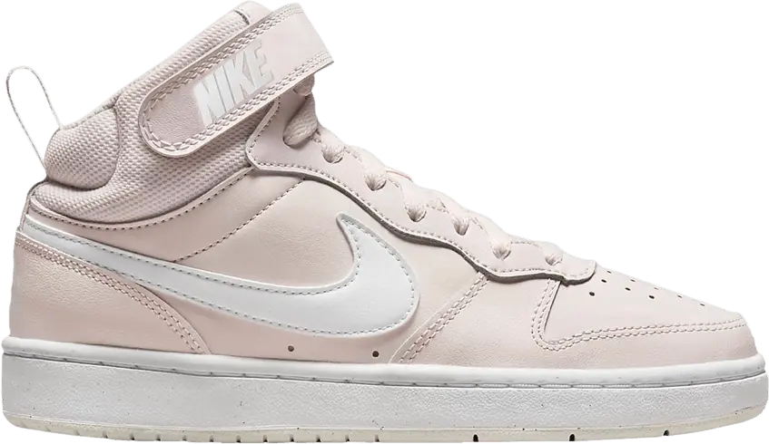  Nike Court Borough Mid 2 GS &#039;Pearl Pink White&#039;