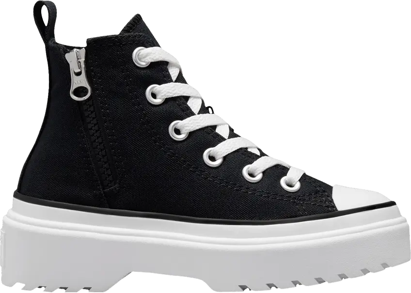  Converse Chuck Taylor All Star Lugged Lift Platform High PS &#039;Black White&#039;