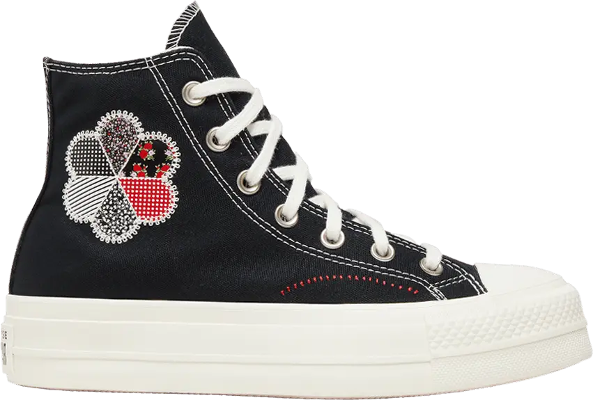  Converse Wmns Chuck Taylor All Star Lift Platform High &#039;Crafted Patchwork&#039;