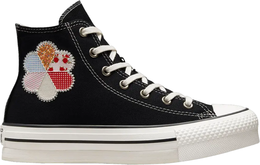  Converse Chuck Taylor All Star EVA Lift Platform High GS &#039;Crafted Patchwork&#039;