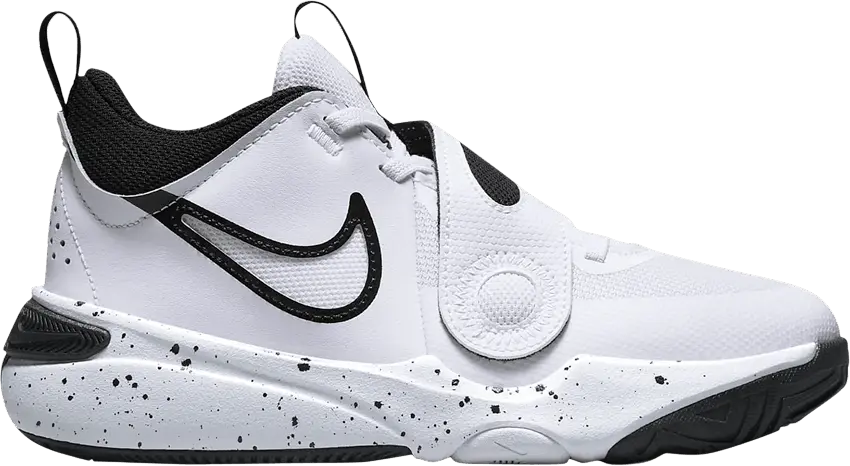  Nike Team Hustle D11 GS &#039;White Black&#039;