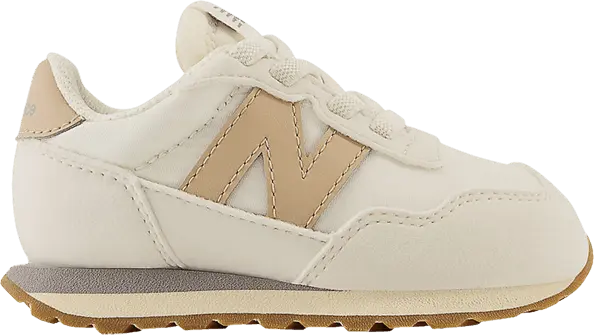  New Balance 237 Bungee Lace Toddler Wide &#039;Turtledove Incense&#039;