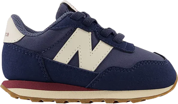  New Balance 237 Bungee Lace Toddler Wide &#039;Navy Turtledove&#039;