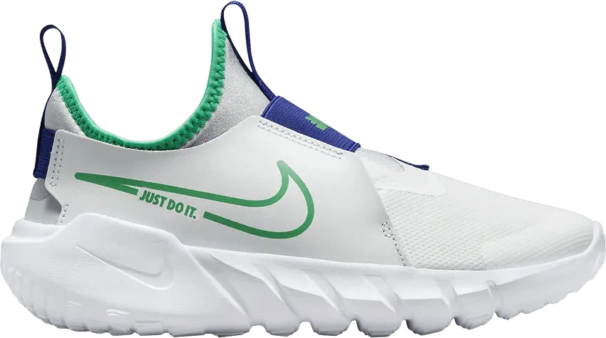  Nike Flex Runner 2 GS &#039;White Stadium Green&#039;