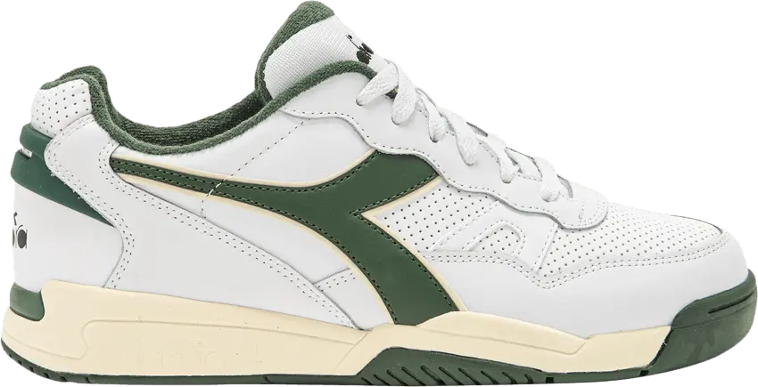  Diadora Winner &#039;White Fogliage Green&#039;