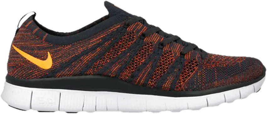 Nike Free Flyknit NSW &#039;Anthracite Laser Orange&#039;