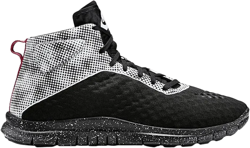  Nike Free Hypervenom Mid QS &#039;Black White&#039;