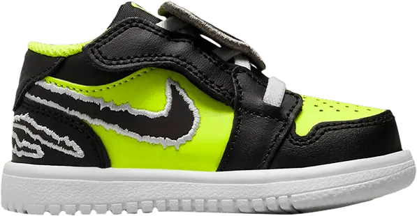  Jordan 1 Low Alt SE Black Cat Volt (TD)