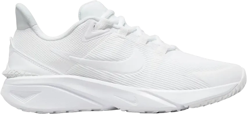  Nike Star Runner 4 GS &#039;Triple White&#039;