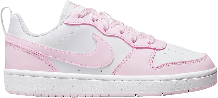  Nike Court Borough Low Recraft GS &#039;Pink Foam White&#039;