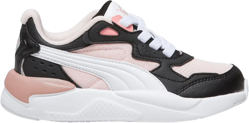  Puma X-Ray Speed Little Kid &#039;Black Frosty Pink&#039;