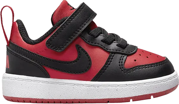  Nike Court Borough Low Recraft TD &#039;Black University Red&#039;