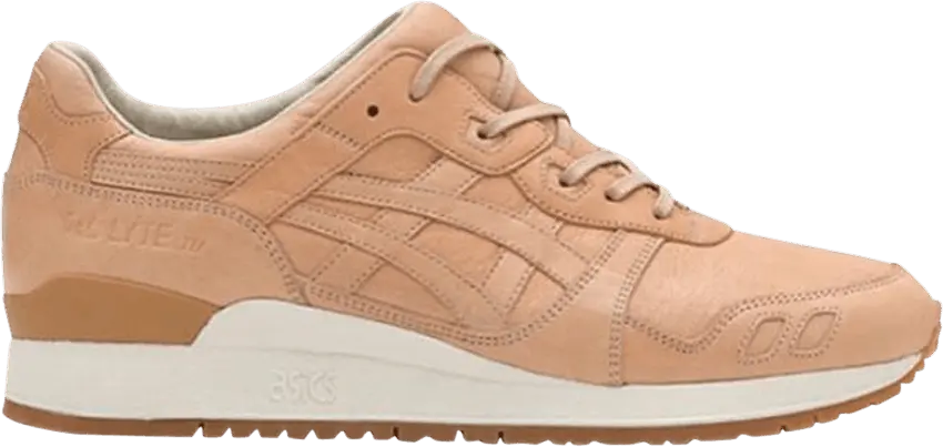  Asics Gel Lyte 3 Made In Japan &#039;Vegetable Tanned Leather&#039; Sample