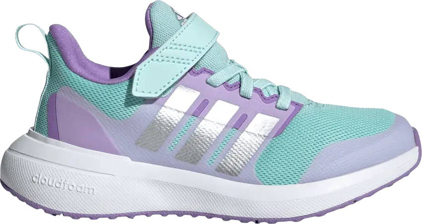  Adidas FortaRun 2.0 EL Little Kid &#039;Orchid Flash Aqua&#039;