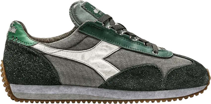 Diadora Equipe H Dirty Stone Wash Evo &#039;Green Slate Grey&#039;