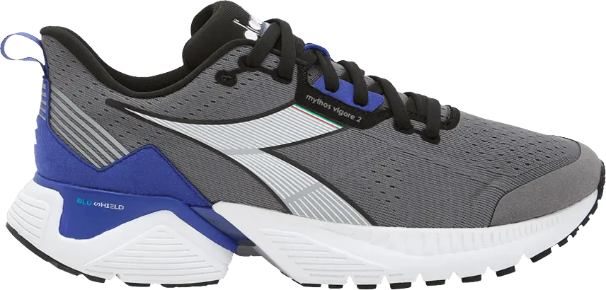 Diadora Mythos Blushield Vigore 2 &#039;Steel Grey Black&#039;