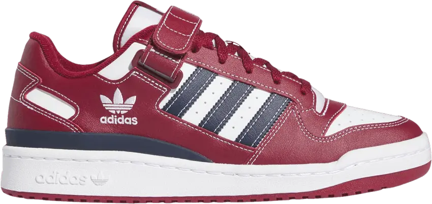  Adidas Forum Low &#039;Team Collegiate Burgundy Navy&#039;