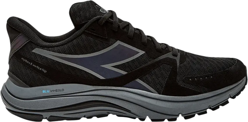 Diadora Mythos Blushield 8 Vortice Hip &#039;Black Light Steel Grey&#039;