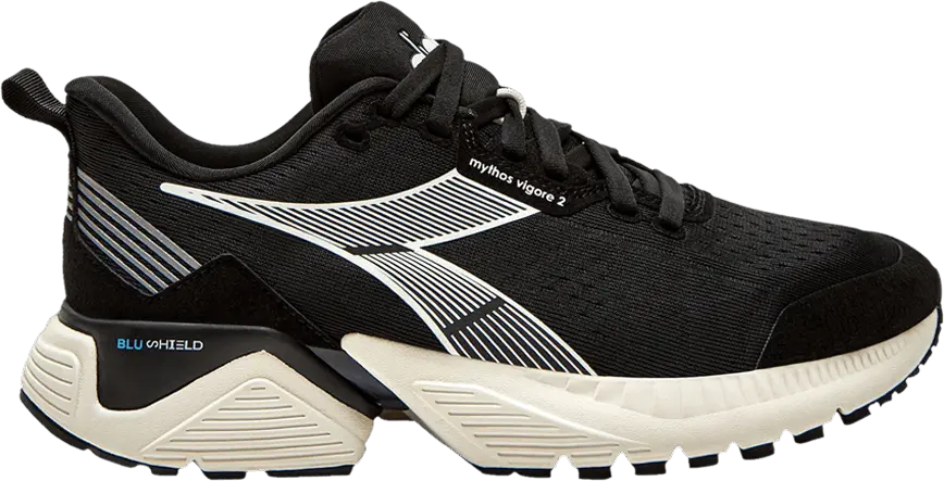  Diadora Wmns Mythos Blushield Vigore 2 &#039;Black Whisper White&#039;