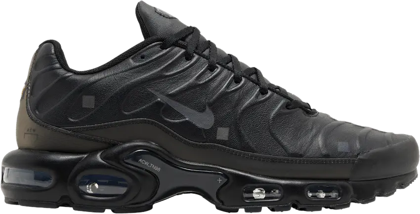  Nike Air Max Plus A-COLD-WALL Black