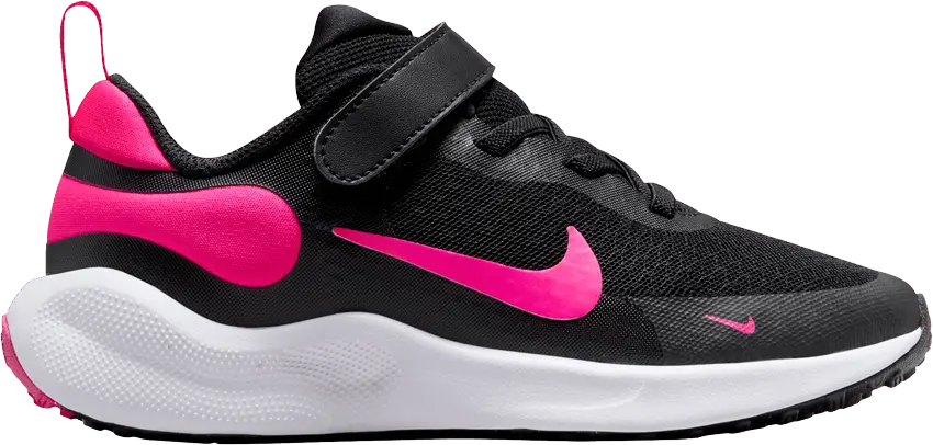  Nike Revolution 7 PS &#039;Black Hyper Pink&#039;