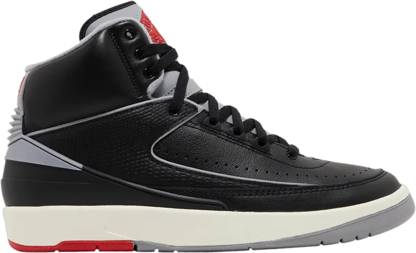  Jordan 2 Retro Black Cement